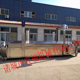 泰安纯油刮渣鱼油炸生产线